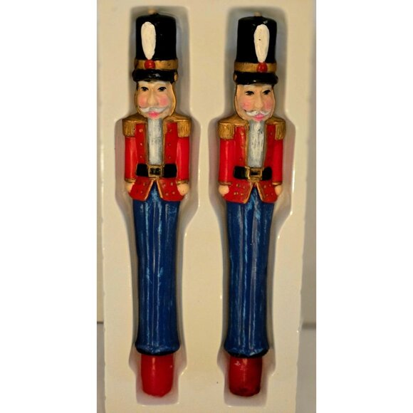 Tin Soldier Candles Robert Alan Candle Company - Vintage Tin Soldier 10” Sculptu - Picture 1 of 4